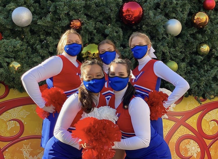 Cheerleaders represent school at All-American event