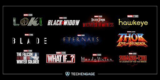 Marvel's phase four release line-up.